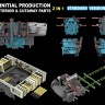 RFM 5130 Немецкий танк Tiger I, начального производства, с полным интерьером, стандартная версия 1/35