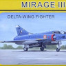Mark 1 Models MKM-14492 Mirage IIIC 'Delta-wing Fighter' (4x camo) 1/144
