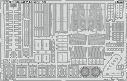 Eduard 481040 SET Tornado ASSTA 3.1 exterior (REV)