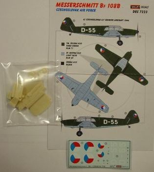 Kora Model DEC7223 Messers. Bf 108B (Czechoslovak AF) декали декали 1/72