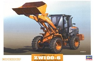Hasegawa 66004 Фронтальный колесный погрузчик HITACHI ZW100-6 (в комплект входит 1 фигура) 1/35