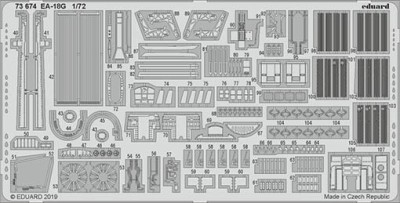 Eduard 73674 SET EA-18G (HAS)