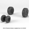 Armory ARAW48324 McDonnell F-4 Phantom II wheels with weighted tires/tyres, mid production 1/48