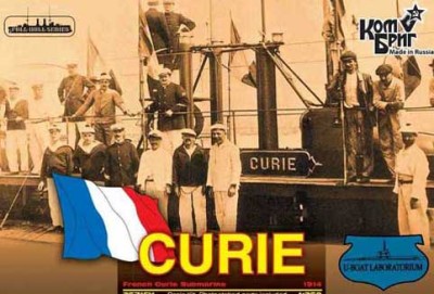 Combrig 3572FH French Curie Submarine, 1914 1/350