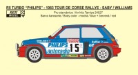 Reji Model 422 Transkit R5 Turbo 1983 Tour de Corse Rally 1/24