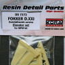 Kora Model DS7272 Fokker D.XXI Dutch&Danish Elevator Set (MPM) 1/72