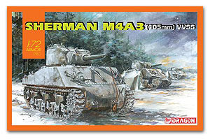 Dragon 7569 Sherman M4A3 (105mm) VVSS 1/72