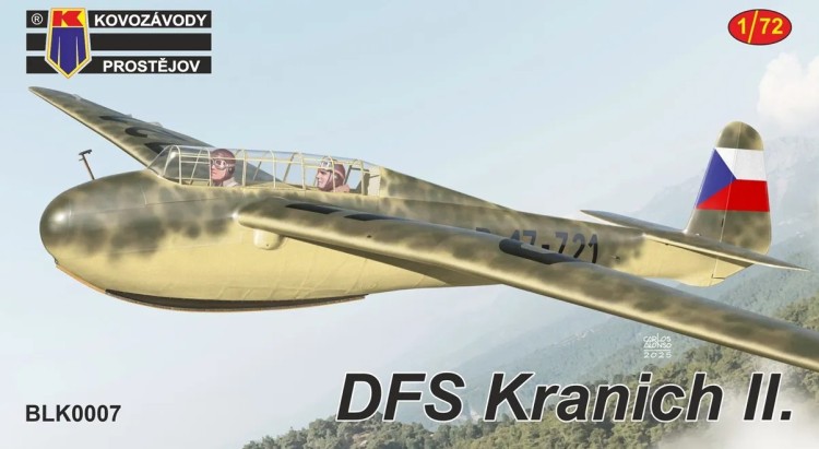 Kovozavody Prostejov BLK007 DFS Kranich II. (2x camo) 1/72