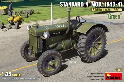 Miniart 35463 Land Utility Tractor Stnd N Green Mod.1940-41 1/35
