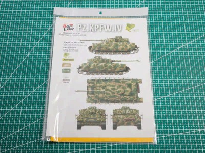 Border Model BD0106 Маска для окраски модели Pz.kpfw.IV Ausf G/Н поздний выпуск вариант А 1/35
