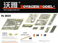 Voyager Model PE35121 Photo Etched set for StuG III Ausf.G early version (For TAMIYA 35197 / DRAGON 6320) 1/35