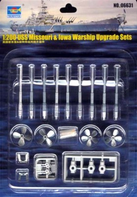 Trumpeter 06631 Missouri и Iowa - детали для аппгрейда 1/200