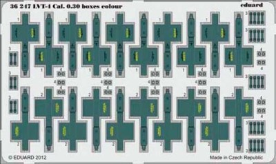 Eduard 36247 LVT-4 Cal. 0.30 boxes colour
