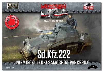 First To Fight FTF-72047 Sd.Kfz. 222 German Reconnaissance vehicle 1/72