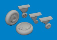 Eduard 6481089 BRASSIN F4F-4 wheels early (ACAD) 1/48