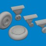 Eduard 6481089 BRASSIN F4F-4 wheels early (ACAD) 1/48