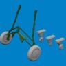 Eduard 6481089 BRASSIN F4F-4 wheels early (ACAD) 1/48