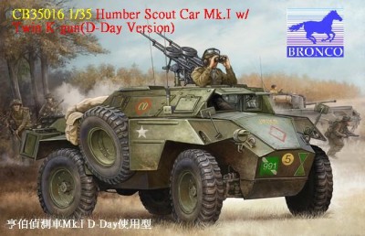 Bronco CB35016 Humber Scout Car Mk.I w/Twins K-Gun 1/35