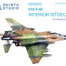 Quinta studio QD32035 F-4C (Tamiya) 3D Декаль интерьера кабины 1/32