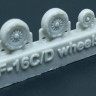 Brengun BRL144154 F-16C/D - wheel set (resin) 1/144