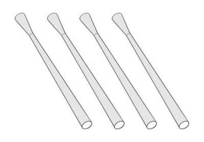 CMK B35093 2cm Flakvierling 38 Metal barrel (4pcs) 1/35