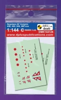 4+ Publications DMK-144126 Decals Nepal Insignia (2 sets) 1/144