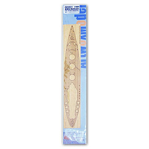 Artwox Model AW50022 1/600 HMS Nelson wooden deck for Airfix 1:600