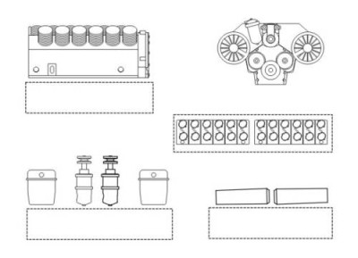 CMK 2041 Tatra 103 WWII German engine 1/72