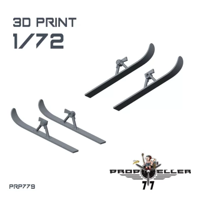 77 Propeller 77PRP779 Avia BH-10 skis (KPM) 1/72