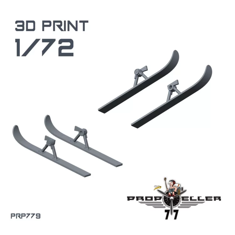 77 Propeller 77PRP779 Avia BH-10 skis (KPM) 1/72