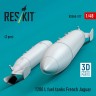 Reskit U48577 1200 L fuel tanks French Jaguar (2 pcs.) 1/48