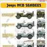 Hm Decals HMDT48033 1/48 Decals Jeep Willys MB/Ford GPW NCB SEABEES