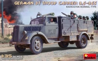 Miniart 35453 German 3t Troop Carrier 3,6-36S Radkasten 1/35