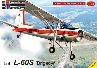 Kovozavody Prostejov 72384 Let L-60S 'Brigadyr' (4x camo) 1/72