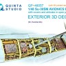 Quinta studio QP+48057 Отсек воздушного тормоза Су-30СМ с панелями авионики (Звезда) (с 3D-печатными деталями) 1/48
