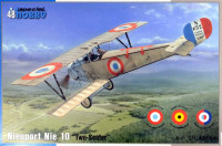 Special Hobby SH48184 Nieuport Nie 10 Two-seater (3x camo) 1/48