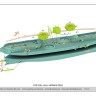 Combrig 70054FH HMS Colossus Ironclad, 1886 1/700