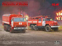 ICM ICMDS3527 Пожарные машины Камаз и ЗиЛ 1/35