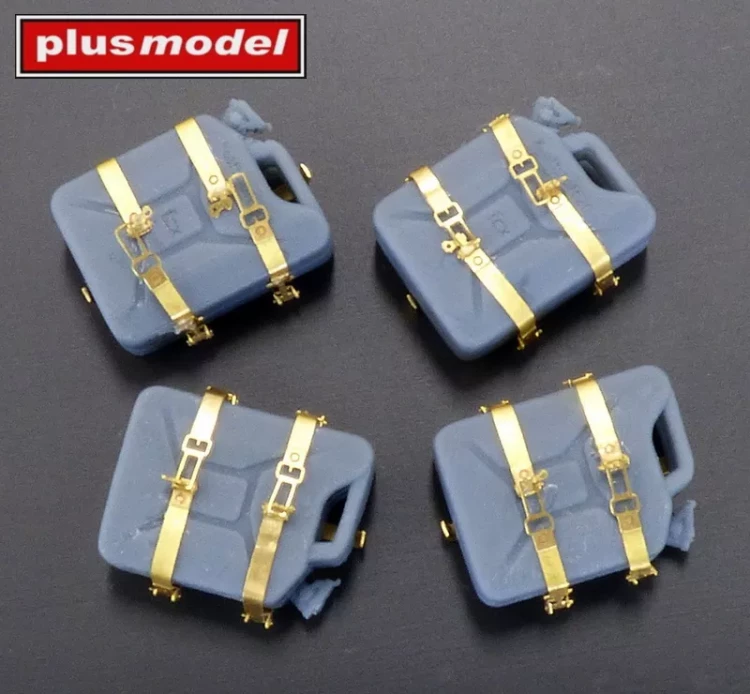 Plusmodel DP3076 Canisters w/ holders for Sd.Kfz.234 (6 pcs.) 1/35