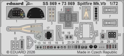 Eduard SS869 Spitfire Mk.Vb (IBG) 1/72