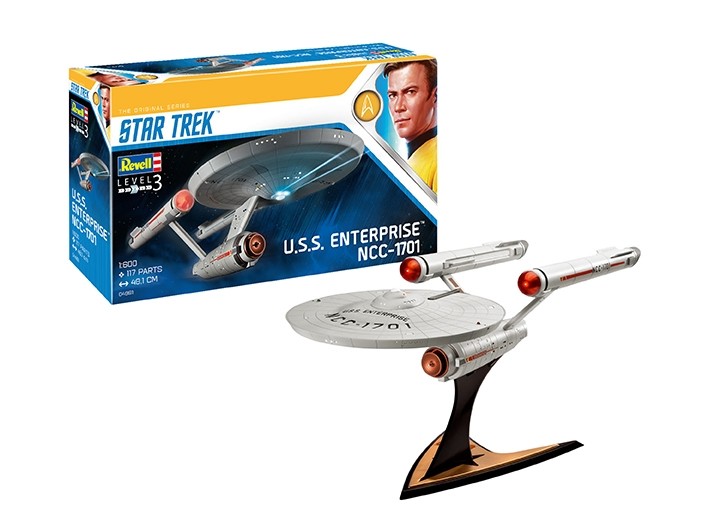 Revell 04991 U.S.S. Enterprise NCC-701 (TOS) 1/600