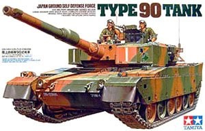 Tamiya 35208 Japan Ground Self Defense Force Type 90 Tank 1/35