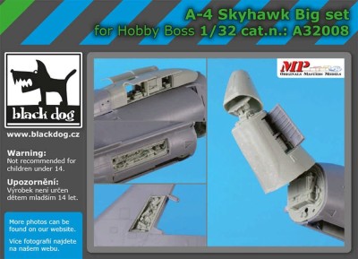 Black Dog BDOA32008 Douglas A-4E Skyhawk big set [A32006 + A32007] (designed to be used with Trumpeter kits) 1/32