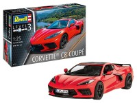 Revell 07714 Corvette C8 Coupe (NEW TOOLING in 2024) 1/24