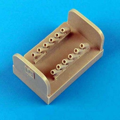 QuickBoost QB72171 Spitfire Mk. VIII exhaust - round 1/72