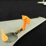 Metallic Details MDR3248 Yakovlev Yak-9 landing gears (designed to be used with ICM UA GB kits) (3d-printed) 1/32