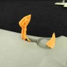 Metallic Details MDR3248 Yakovlev Yak-9 landing gears (designed to be used with ICM UA GB kits) (3d-printed) 1/32