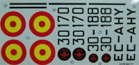 LF Model C72132 Decals DH.82A Tiger Moth over Spain (AZMO) 1/72