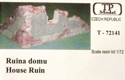 Tp Model T-72141 House Ruin 1/72