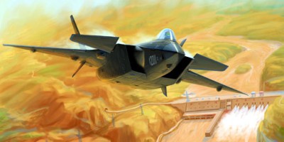 Trumpeter 01665 J-20 Mighty Dragon `Prototype 2011` 1/72